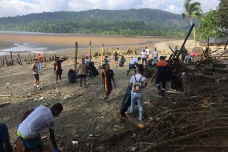 En Bahía Solano, Dimar integra a diferentes entidades por la limpieza de sus playas
