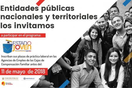 Inicia nueva convocatoria del programa Estado Joven con 1.907 plazas de prácticas laborales en el sector público