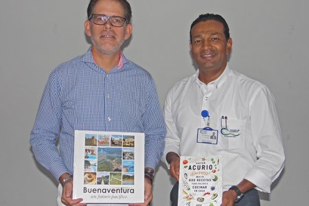 Embajador de Perú en Colombia visitó Buenaventura