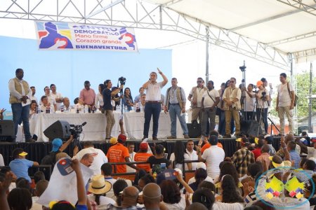 Lo que dijo el candidato a la Presidencia Iván Duque en Buenaventura el 30 de abril