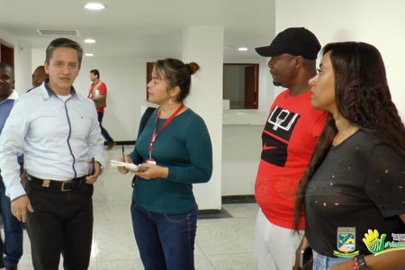 La Dirección Nacional de Planeación visitó obras del Hospital Distrital Luis Ablanque de la Plata