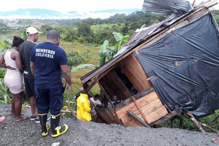 Cuantiosos da&ntilde;os materiales, dejó aguacero que cayó sobre Buenaventura en la madrugada del martes 12 de junio