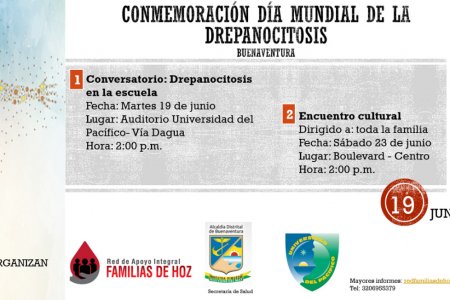 Conmemorarán el Día Mundial de la Drepanocitosis en Buenaventura