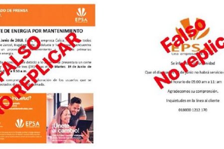 Epsa pide no replicar información falsa que habla de la suspensión del servicio de energía el 19 de junio durante el partido de la Selección Colombia