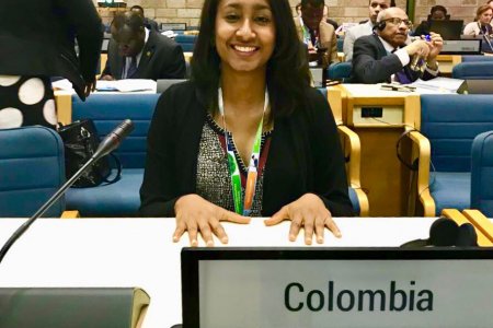 Angélica Mayolo será la represente de Colombia en la séptima Asamblea del Fondo Mundial del Ambiente en Vietnam