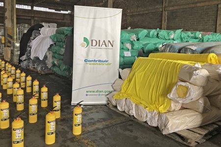 DIAN aprehendió mercancías avaluadas en $ 1.500 millones