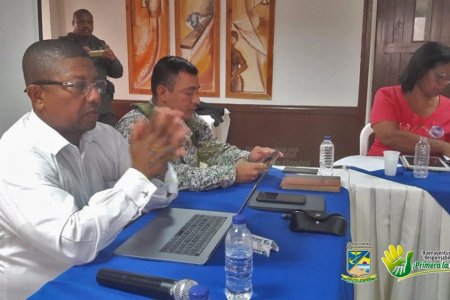 Alcalde encargado Edinson Bioscar Ruíz presidió consejo de seguridad