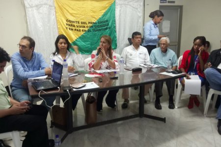 Alcaldía acompa&ntilde;ó a pensionados portuarios de Buenaventura en reunión sostenida con la Ministra de Trabajo