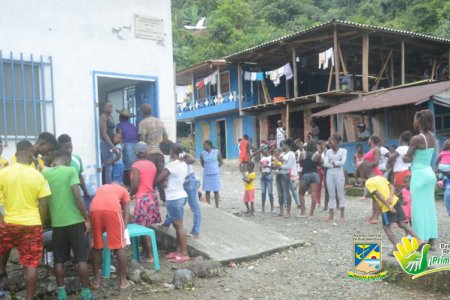 La Alcaldía Distrital de Buenaventura realizó jornada de atención en la cuenca del río Naya