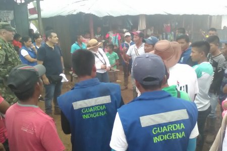 Misión humanitaria de la Gobernación del Valle evacuó a ni&ntilde;os del resguardo Ca&ntilde;ón de Garrapatas con complicaciones de salud