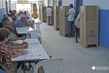 Con total normalidad se desarrolló la Consulta Popular Anticorrupción en Buenaventura