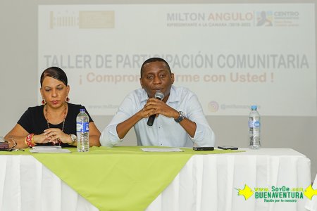 El representante a la Cámara, Milton Angulo presentó un balance de sus primeros 30 días en el Congreso