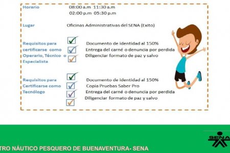 Aprendices del Sena en Buenaventura a certificarse