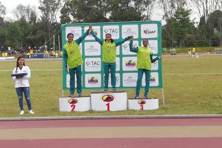 Atletas bonaverenses se destacaron en la gran final del programa Talentos del Atletismo Colombiano