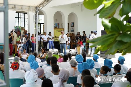 Dirección Técnica de Cultura participó en la conmemoración del mes del patrimonio en la Escuela Taller de Buenaventura