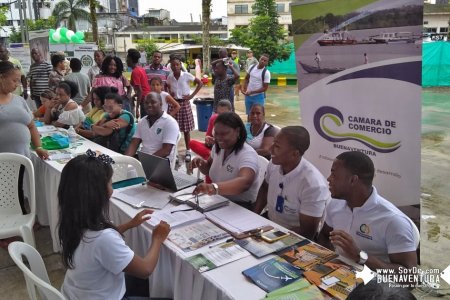La Cámara de Comercio de Buenaventura participó en Feria Institucional de Servicios de la Gobernación del Valle