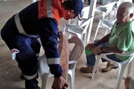La Dimar intercambió conocimientos con los constructores de embarcaciones artesanales del pacífico