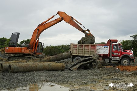 Construcción de los tanques de almacenamiento de agua en Loma Alta avanza de forma positiva