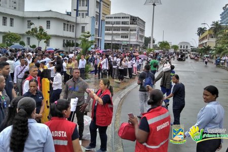 Un balance positivo dejó en Buenaventura el Simulacro Nacional de Respuesta a Emergencias