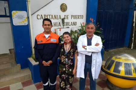 La Dimar realizó campa&ntilde;a de certificación médica en Nuquí