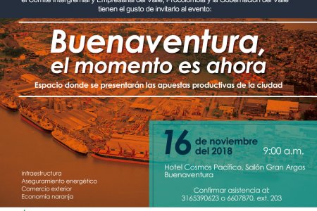 Buenaventura, el momento es ahora