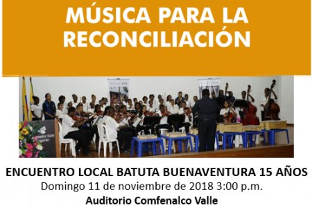 Batuta Buenaventura celebra sus 15 de presencia en la ciudad con un concierto el domingo 11 de noviembre