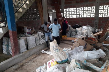 Empezó a concretarse estrategia Ecogol en el corregimiento de Mayorquín