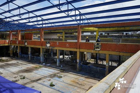 Finalizando febrero se retomarían los trabajos de la galería José Hilario López de Pueblo Nuevo