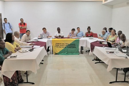 Alcaldesa se reunió con representantes del Comité Ejecutivo del Paro Cívico y la Mesa de Educación