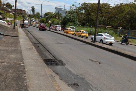 Se inició el mantenimiento de la carpeta asfáltica en la autopista Simón Bolívar de Buenaventura