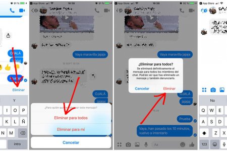 Facebook Messenger se actualiza y permite borrar mensajes