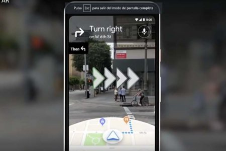 Google Maps estrena la realidad aumentada para facilitar la navegación