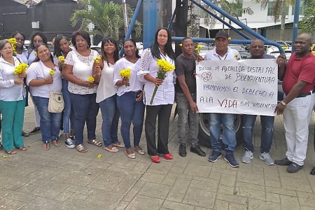 Buenaventura se unió a la campa&ntilde;a promovida por la Gobernación del Valle en defensa de la vida