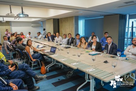 Empresarios japoneses estuvieron de visita en Buenaventura explorando las posibilidades de inversión a futuro en la ciudad