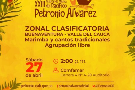 Cerca de 150 artistas se encuentran listos para el zonal clasificatorio del Petronio Álvarez en Buenaventura