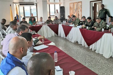 Autoridades analizaron la alteración del orden público que se registra en el distrito de Buenaventura