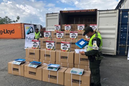 Fueron aprehendidas en Buenaventura 3.318 balanzas digitales de contrabando