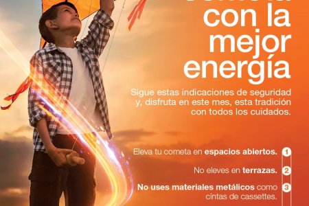 Llamado de la Epsa para elevar de manera responsable las cometas, lejos de las redes de energía