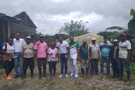 La Administración Distrital entregó cubierta de 75 metros cuadrados a la asociación de Agricultores y Cacaoteros del Bajo Calima