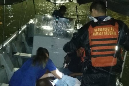 Bebé nació a bordo de una unidad de superficie de la Armada Nacional en Buenaventura