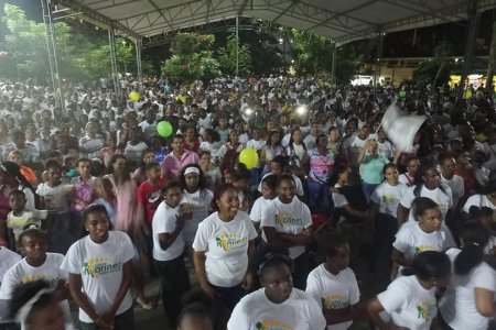 Una vez más, la comunidad cristiana reafirmó su apoyo al candidato a la Alcaldía de Buenaventura, Jaime Oswaldo Marinez Quiñones