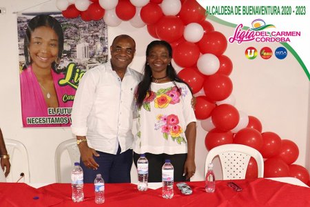 Edinson Delgado y el sector liberal que lo acompaña se unieron a Ligia del Carmen Córdoba