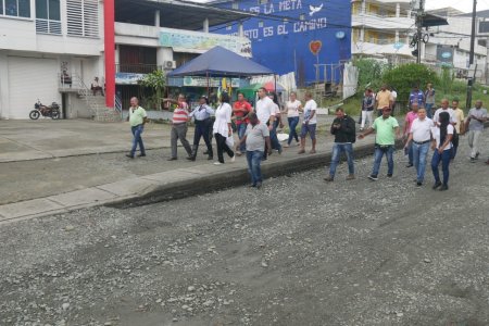 La Alcaldesa Distrital realizó recorrido por las obras que se adelantan en la avenida Simón Bolívar de Buenaventura