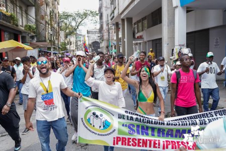 Nuevamente la comunidad de Buenaventura dio ejemplo al marchar pacíficamente en la nueva convocatoria para el 21N