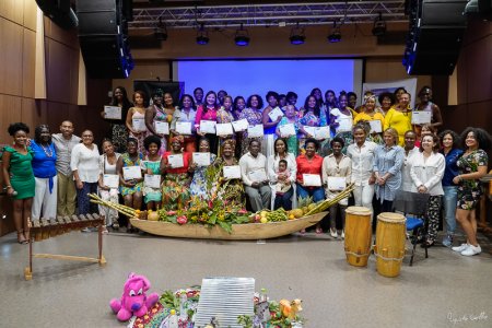 El Ministerio de Cultura realizó en Buenaventura la clausura del programa Mujeres Afro Narran su Territorio