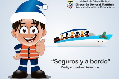 A nivel nacional se da inicio a la campaña de seguridad marítima y fluvial: seguros y a bordo