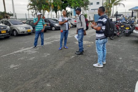 Se inició la inspección del estado de las calles de Buenaventura por parte de la Secretaría de Infraestructura
