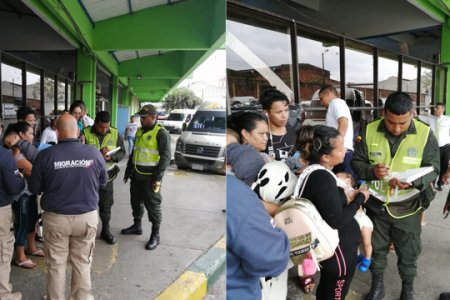 La Terminal de Transportes de Buenaventura participó en labor humanitaria con venezolanos desplazados de Nariño