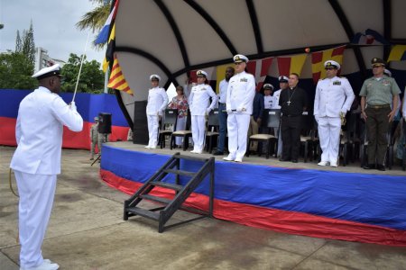 El coronel Wisner Paz, asumió como nuevo Comandante de la Brigada de Infantería de Marina No. 2