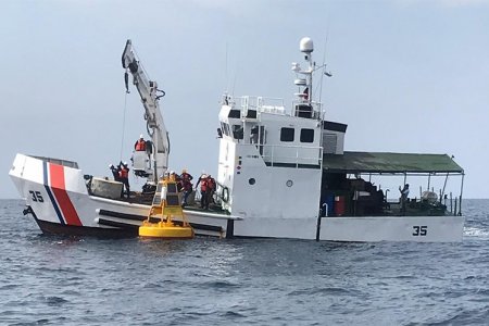 La Dimar fondea su primera boya oceanográfica en el pacífico colombiano en aras de promover la investigación científica marina